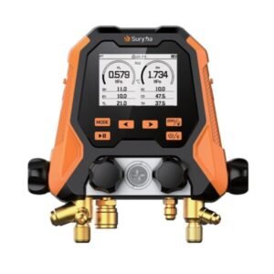 Manifold Digital 4 vias com Mangueira e Bluetooth Premium