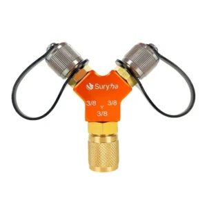 Adaptador Multiportas 3/8"M x 3/8"M x 3/8"F