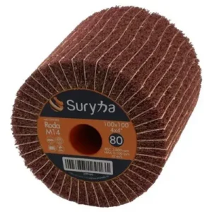 Roda Abrasiva Lixa e Manta 100x100 Encaixe M14