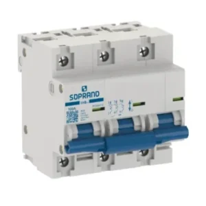 Minidisjuntor Tripolar SHB 3Px 100A - Soprano