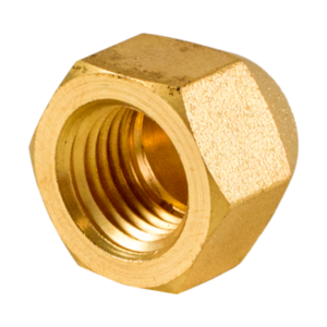 Porca Latão Forjada Reforçada Fn 04 1/4" - Friven