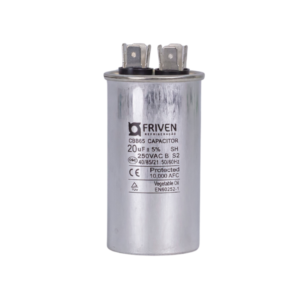 Capacitor Permanente 20UF 250V Alumínio CBB65 - Friven
