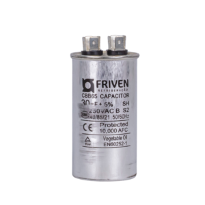 Capacitor Permanente 30UF 250V Alumínio CBB65 Friven