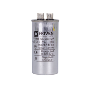 Capacitor Permanente 45UF 250V Alumínio CBB65 - Friven