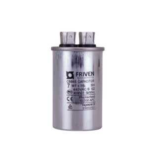 Capacitor Permanente 7UF 440V Alumínio CBB65 - Friven