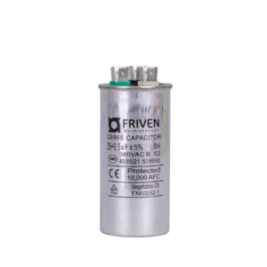 Capacitor Duplo 35 + 9,5 UF 380V Alumínio CBB65 - Friven
