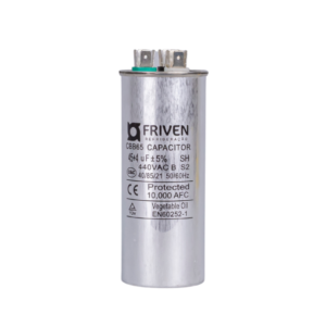 Capacitor Duplo 45 + 4UF 440V Alumínio CBB65 - Friven