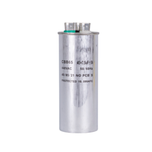 Capacitor Duplo 45 + 7,5UF 440V Alumínio CBB65 - Friven