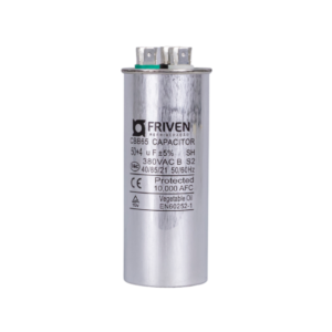 Capacitor Duplo 50 + 4UF 380V Alumínio CBB65 - Friven