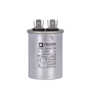 Capacitor Permanente 5UF 380V Alumínio CBB65 - Friven