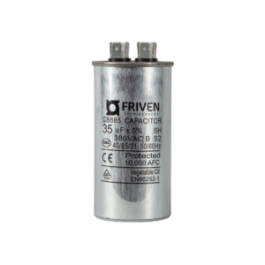 Capacitor Permanente 35UF 380V Alumínio CBB65 - Friven