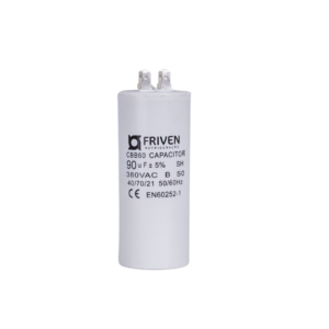 Capacitor Permanente 90UF 380V Termoplástico CBB60 - Friven