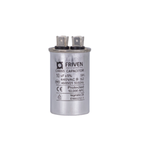 Capacitor Permanente 10UF 440V Alumínio CBB65 - Friven