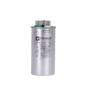 Capacitor Duplo 35 + 5UF 380V Alumínio CBB65 - Friven