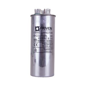 Capacitor Duplo 45 + 2,5UF 450V Alumínio CBB65 - Friven