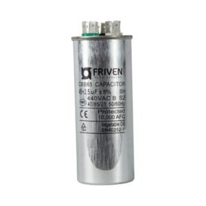 Capacitor Duplo 45 + 2,5UF 440V Alumínio CBB65 - Friven
