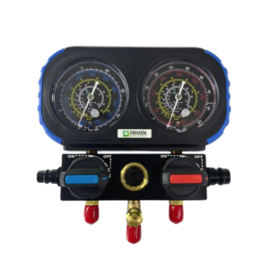 Manifold em Corpo de Alumínio R134 - R22 - R32 - R410A - Friven