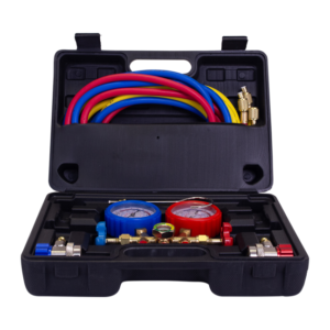 Conjunto Manifold Automotivo R-134A 180cm com Maleta - Friven