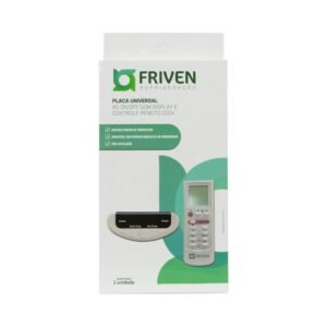 Placa Universal AC ON/OFF Com Display e Controle Remoto - Friven