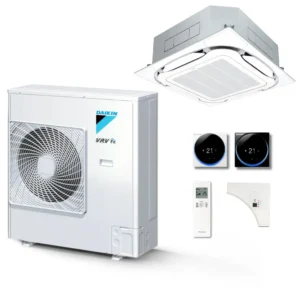 Ar Condicionado 48000 Btus 5HP VRV Fit Tipo Cassete Round Flow Daikin Inverter Quente e Frio 220V